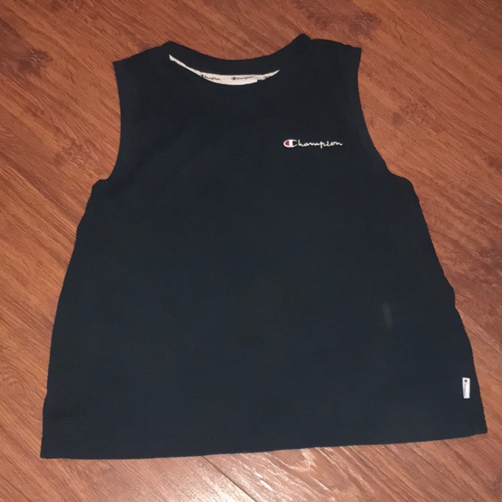 Champion Kids Black Sleeveless Top